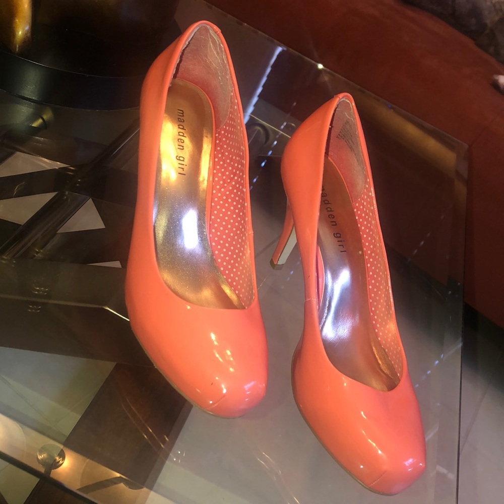 Coral heels